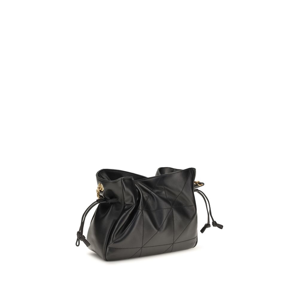 Saint Laurent Black Lamb Ovis Aries Aries Clutch Bag - immagine 3