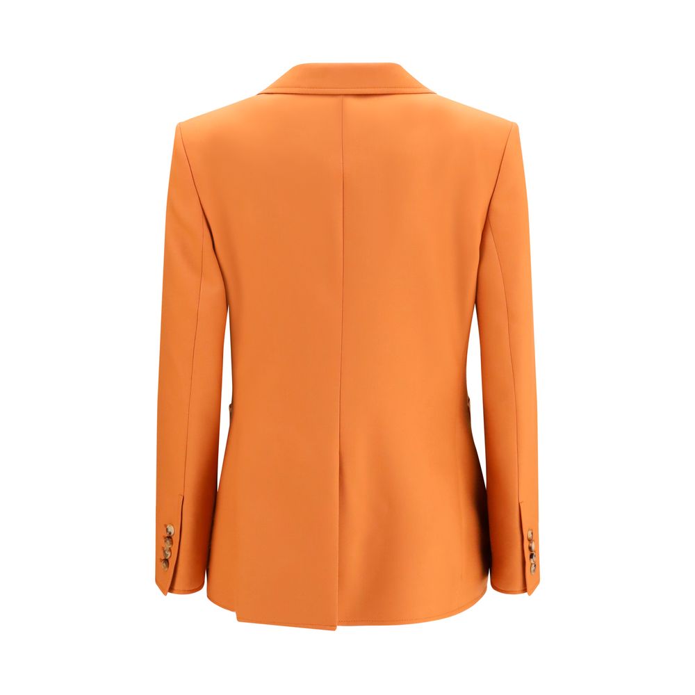 Chloé Orange Wool Oves Aries Blazer - immagine 2