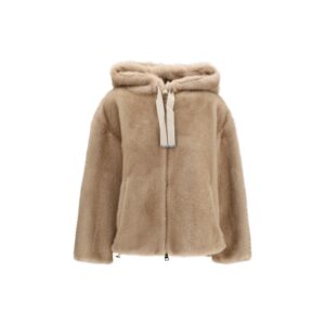 Herno Beige Polyester Full-Length Jacket