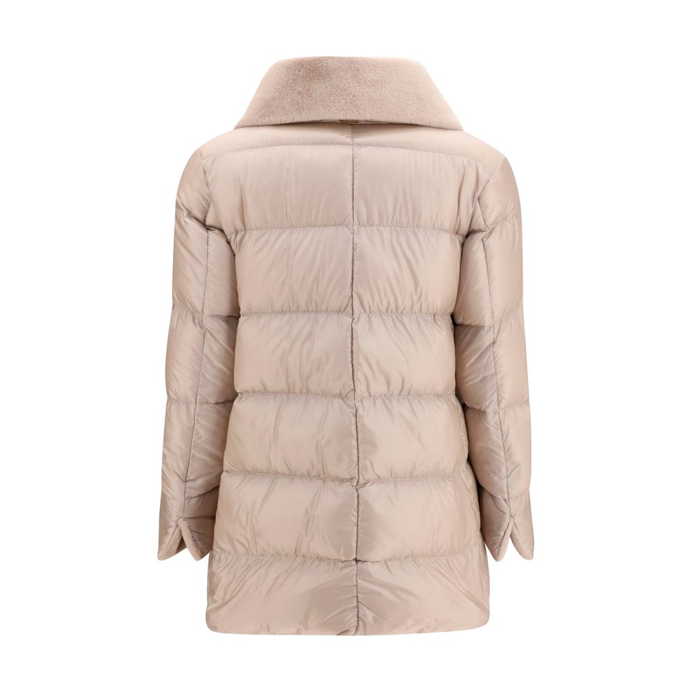 Herno Beige Goose Down Full-Length Jacket - immagine 2