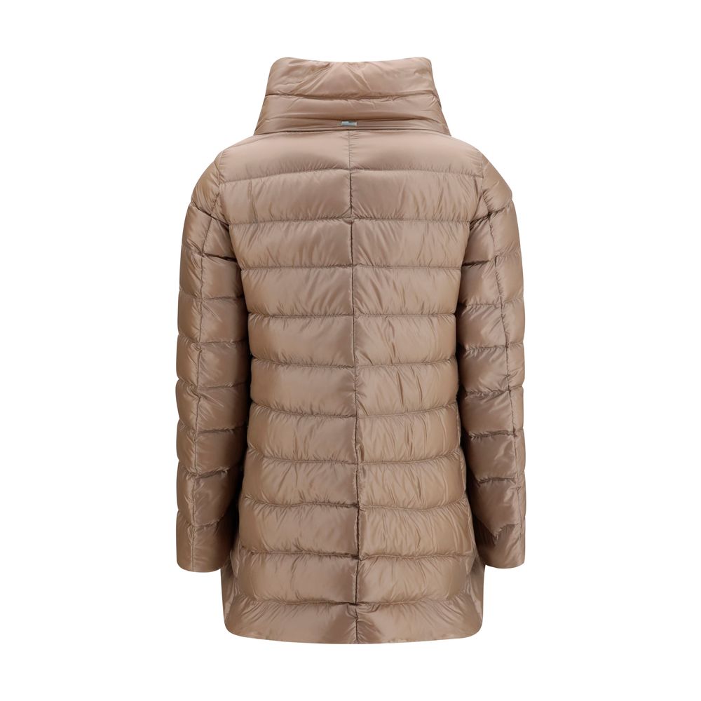 Herno Beige Polyester Full-Length Jacket - immagine 2
