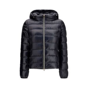 Herno Black Polyamide Full-Length Jacket