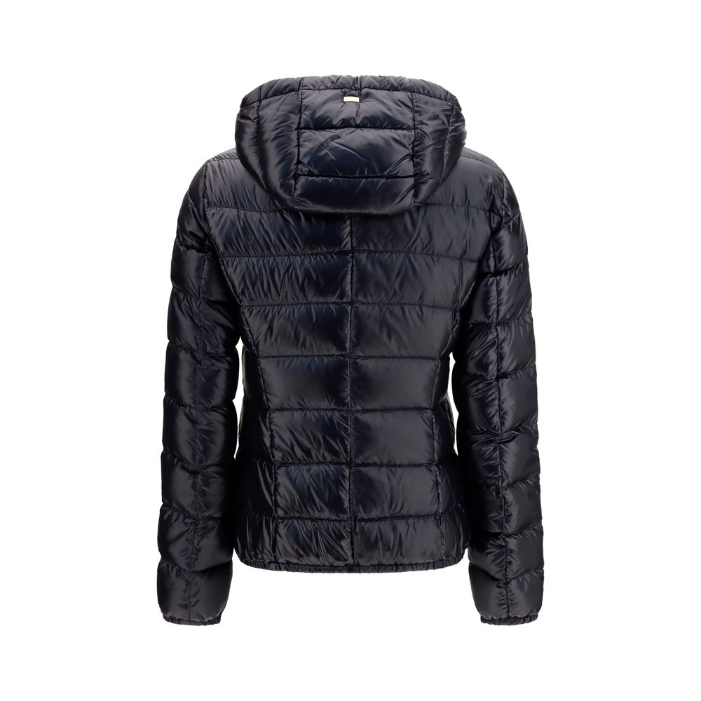 Herno Black Polyamide Full-Length Jacket - immagine 2