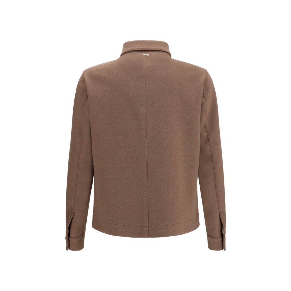 Herno Brown Polyester Jacket - immagine 2