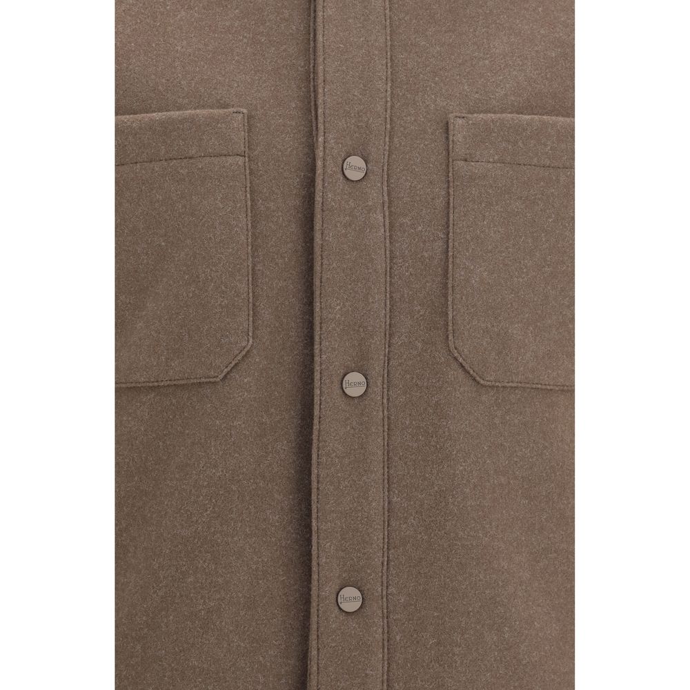 Herno Brown Polyester Jacket - immagine 3