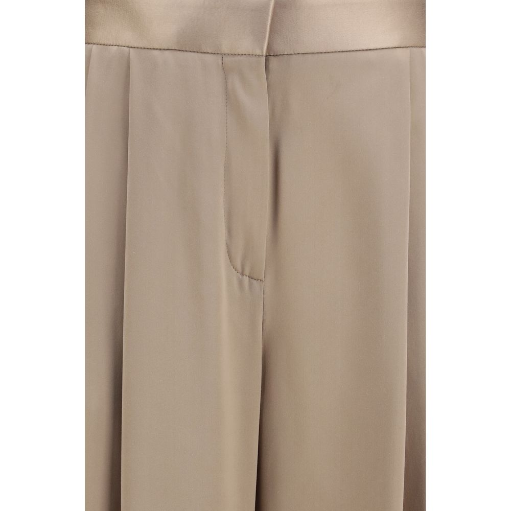 Tom Ford Beige Silk Casual Pants - immagine 3
