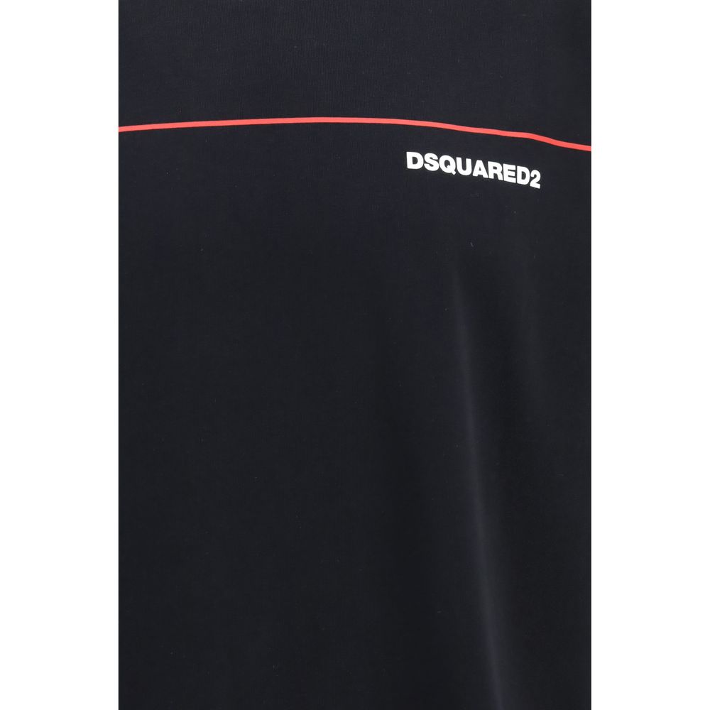 Dsquared² Black Cotton T-Shirt - immagine 3