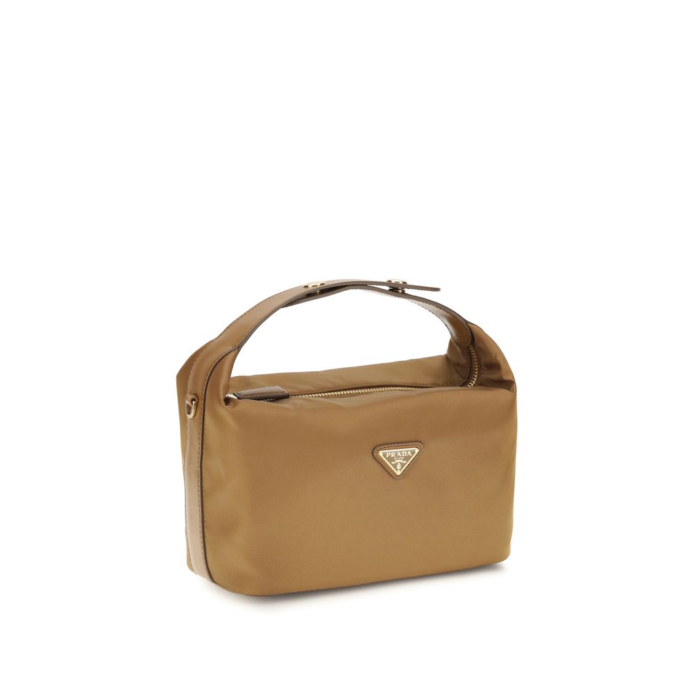 Prada Beige Recycled Polyamide Handbag - immagine 2