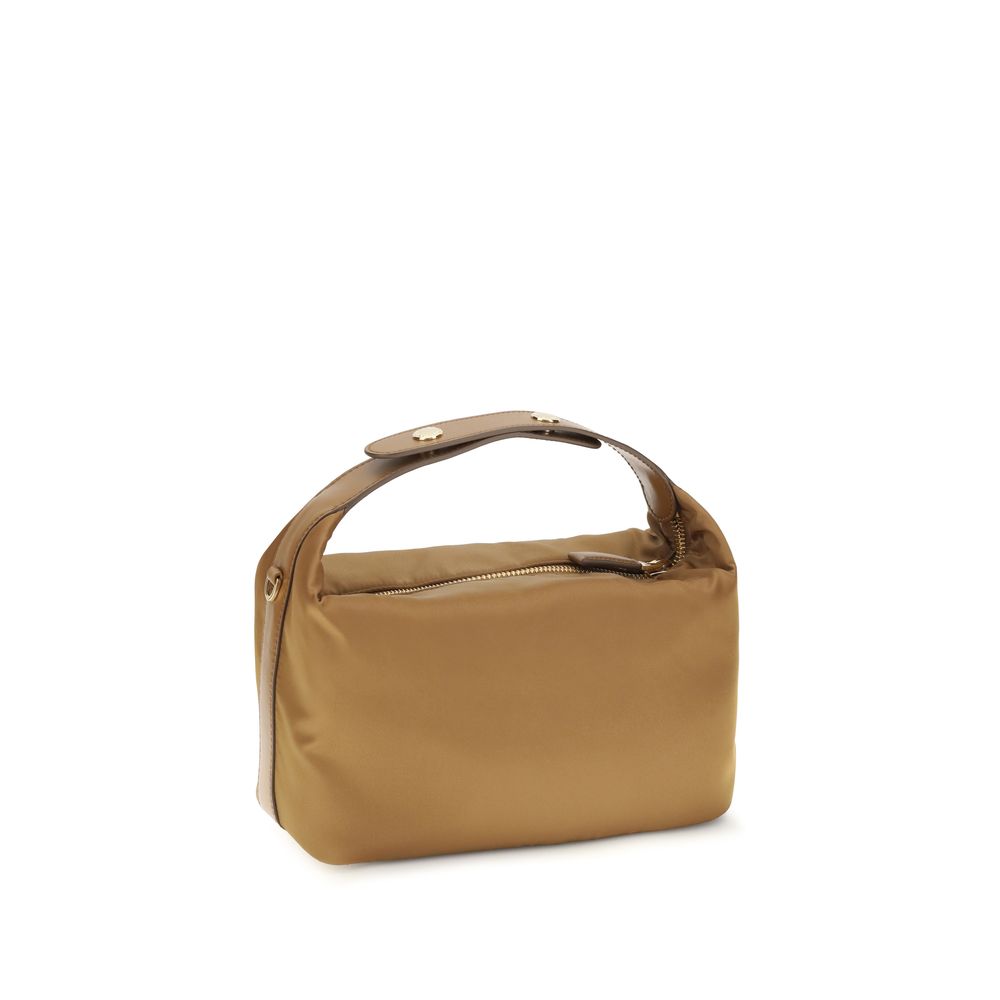Prada Beige Recycled Polyamide Handbag - immagine 3