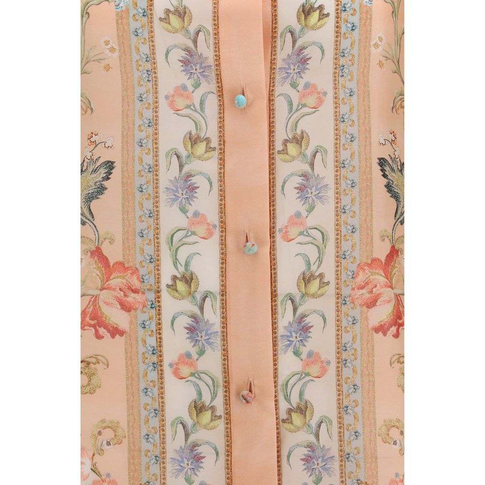 Zimmermann Multicolor Silk Shirt - immagine 3