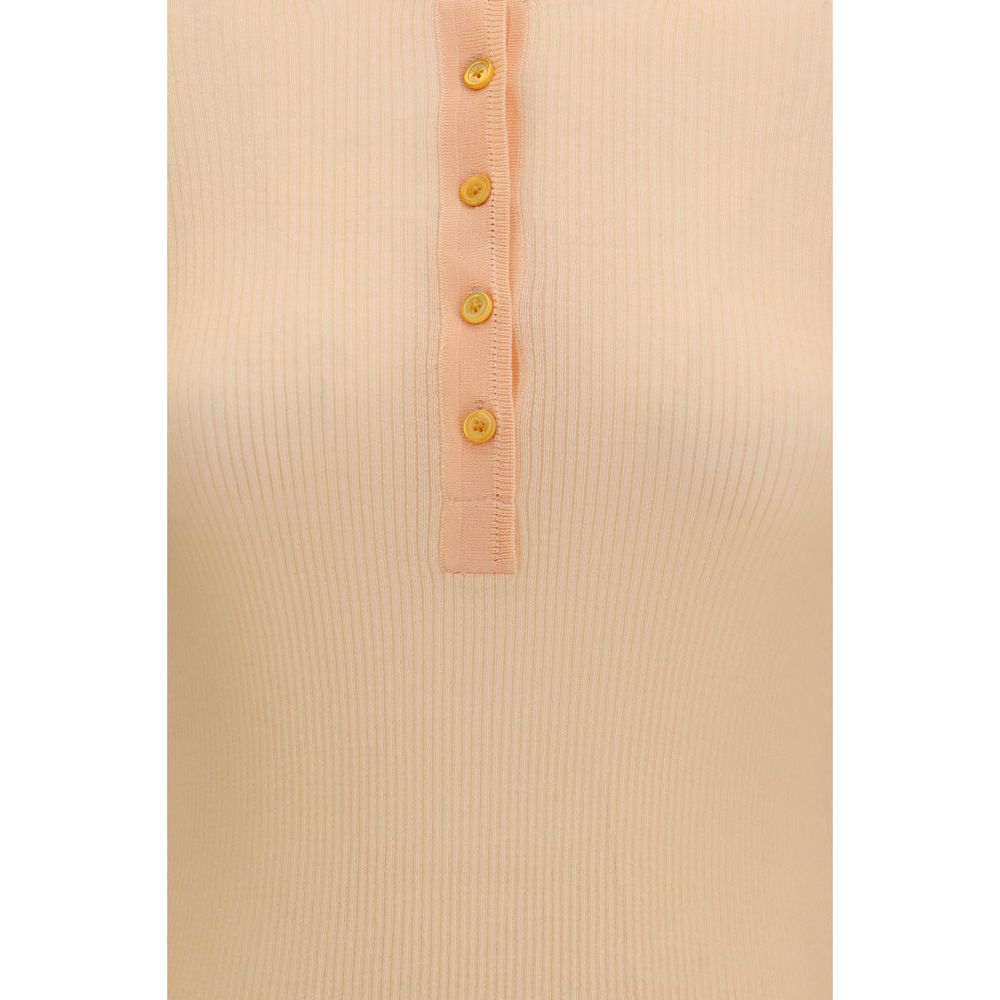 Chloé Orange Wool Oves Aries Sweatshirt - immagine 3