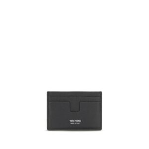 Tom Ford Black Calf Leather Bos Taurus Wallet