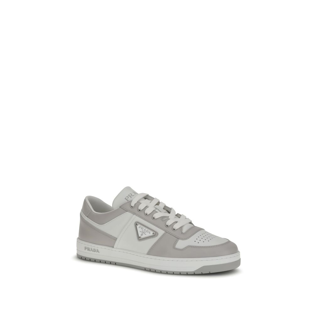 Prada Multicolor Calf Leather Bos Taurus Low Top Sneakers - immagine 2