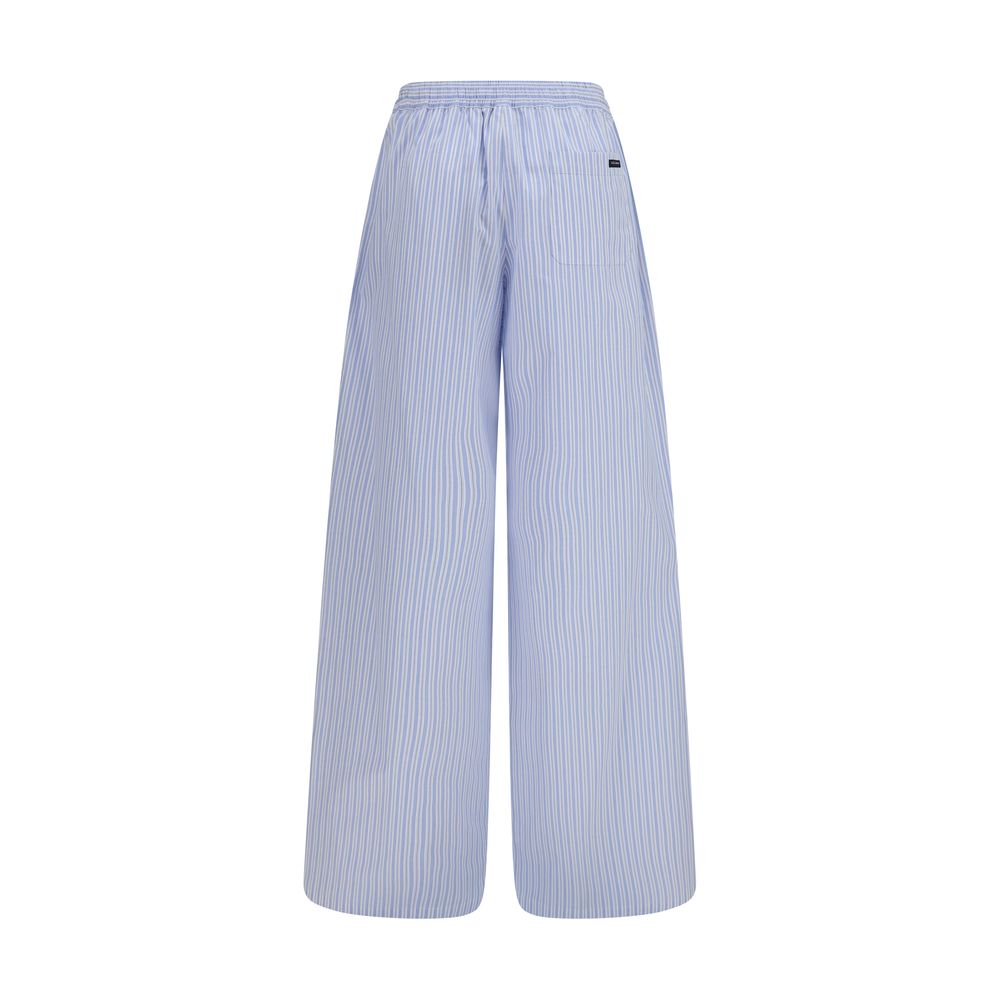 Dolce & Gabbana Blue Cotton Casual Pants - immagine 2