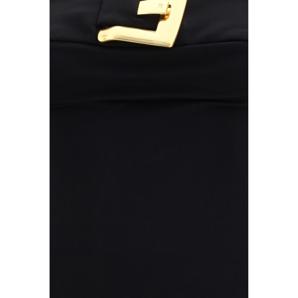 Balmain Black Viscose Cocktail Dress - immagine 3