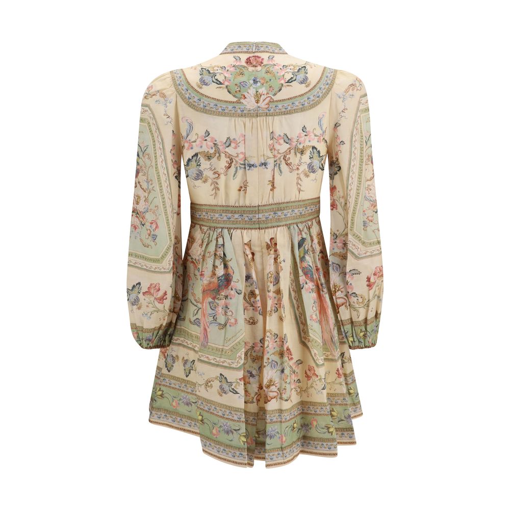 Zimmermann Multicolor Linen Casual Dress - immagine 2