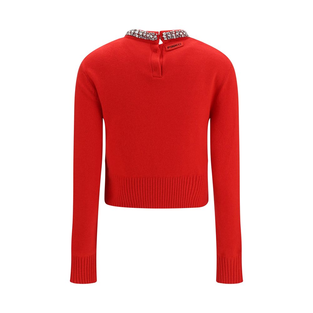 PINKO Multicolor Wool Oves Aries Sweatshirt - immagine 2