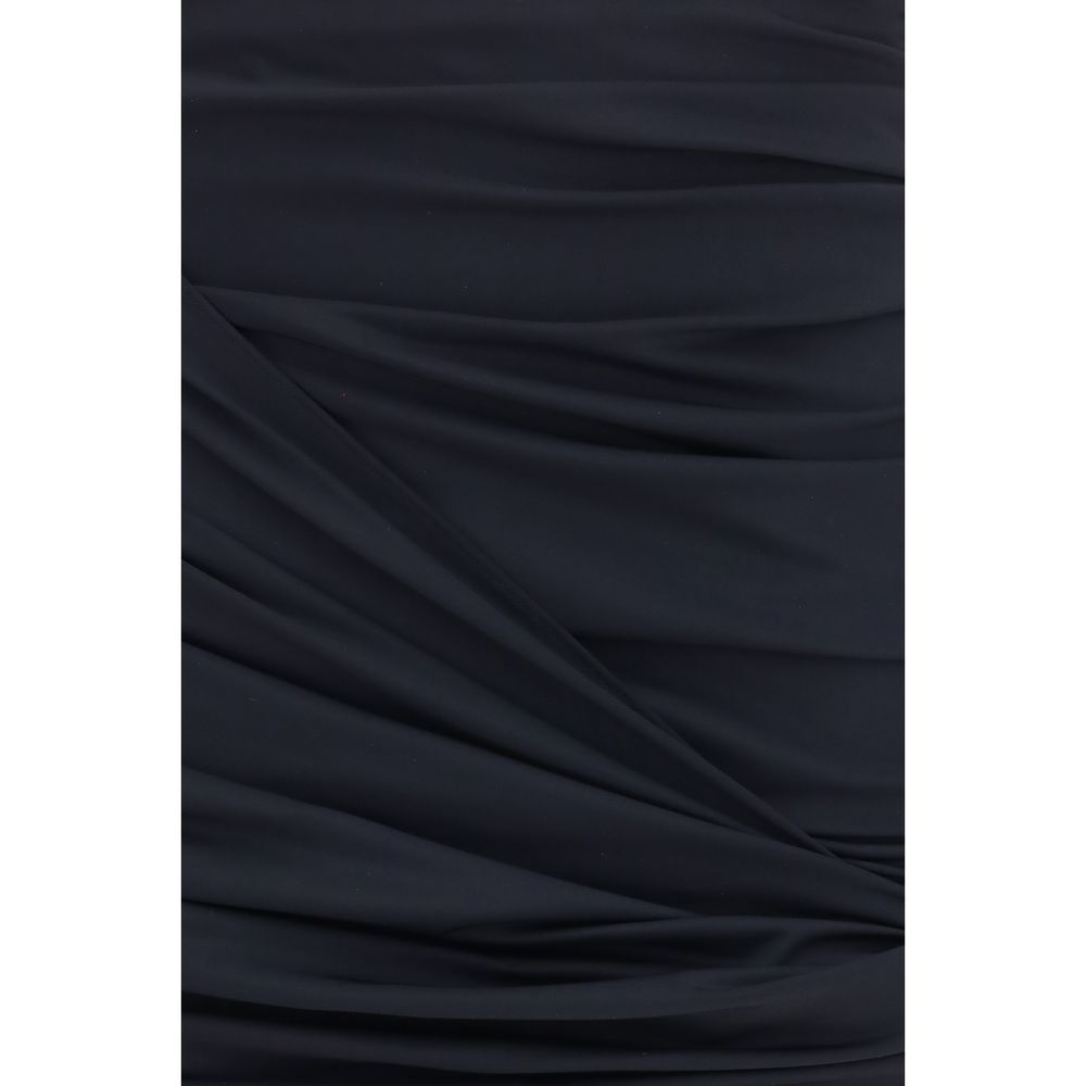 Magda Butrym Black Polyamide Mini Skirt - immagine 3