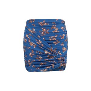 Magda Butrym Blue Polyamide Mini Skirt