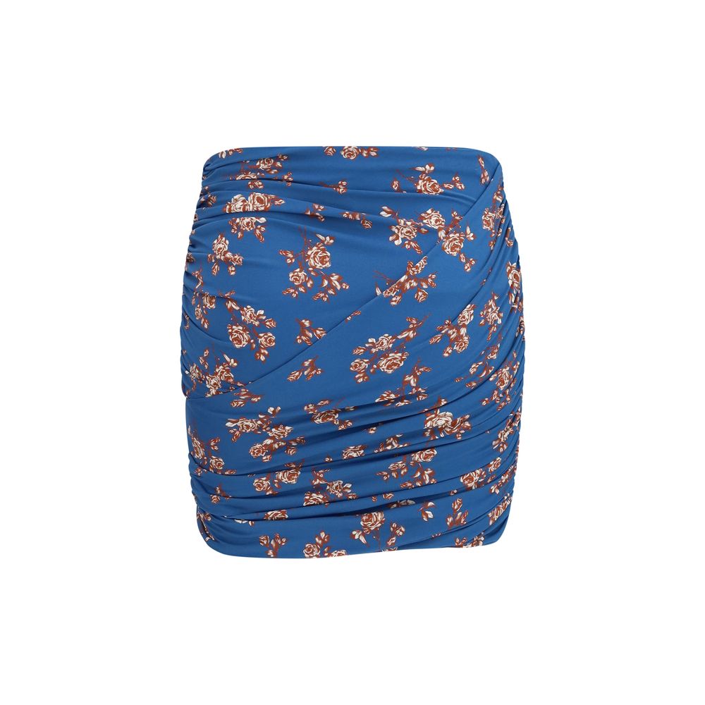 Magda Butrym Blue Polyamide Mini Skirt - immagine 2