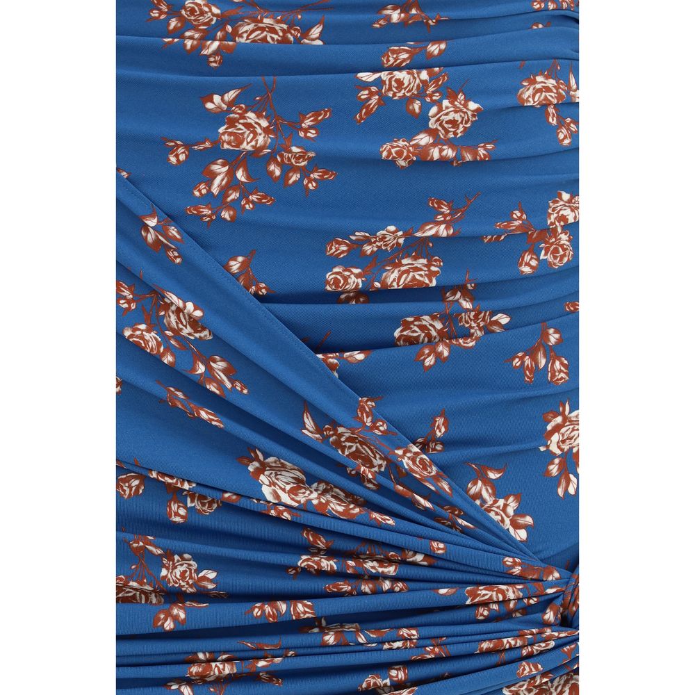 Magda Butrym Blue Polyamide Mini Skirt - immagine 3