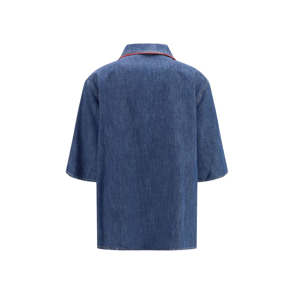 Valentino Garavani Blue Denim Shirt - immagine 2