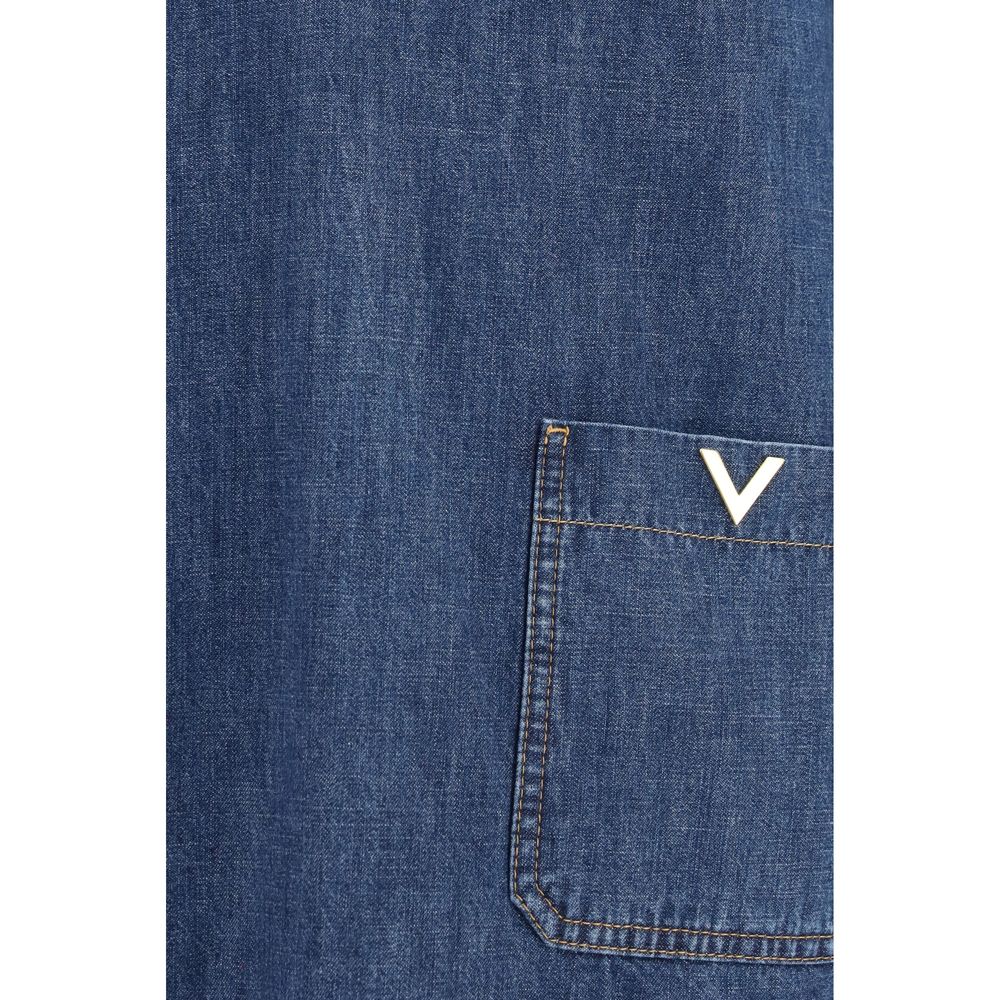 Valentino Garavani Blue Denim Shirt - immagine 3