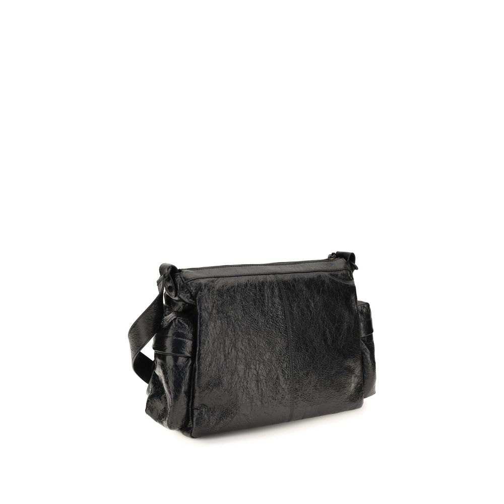 Balenciaga Black Lamb Ovis Aries Aries Shoulder Bag - immagine 3