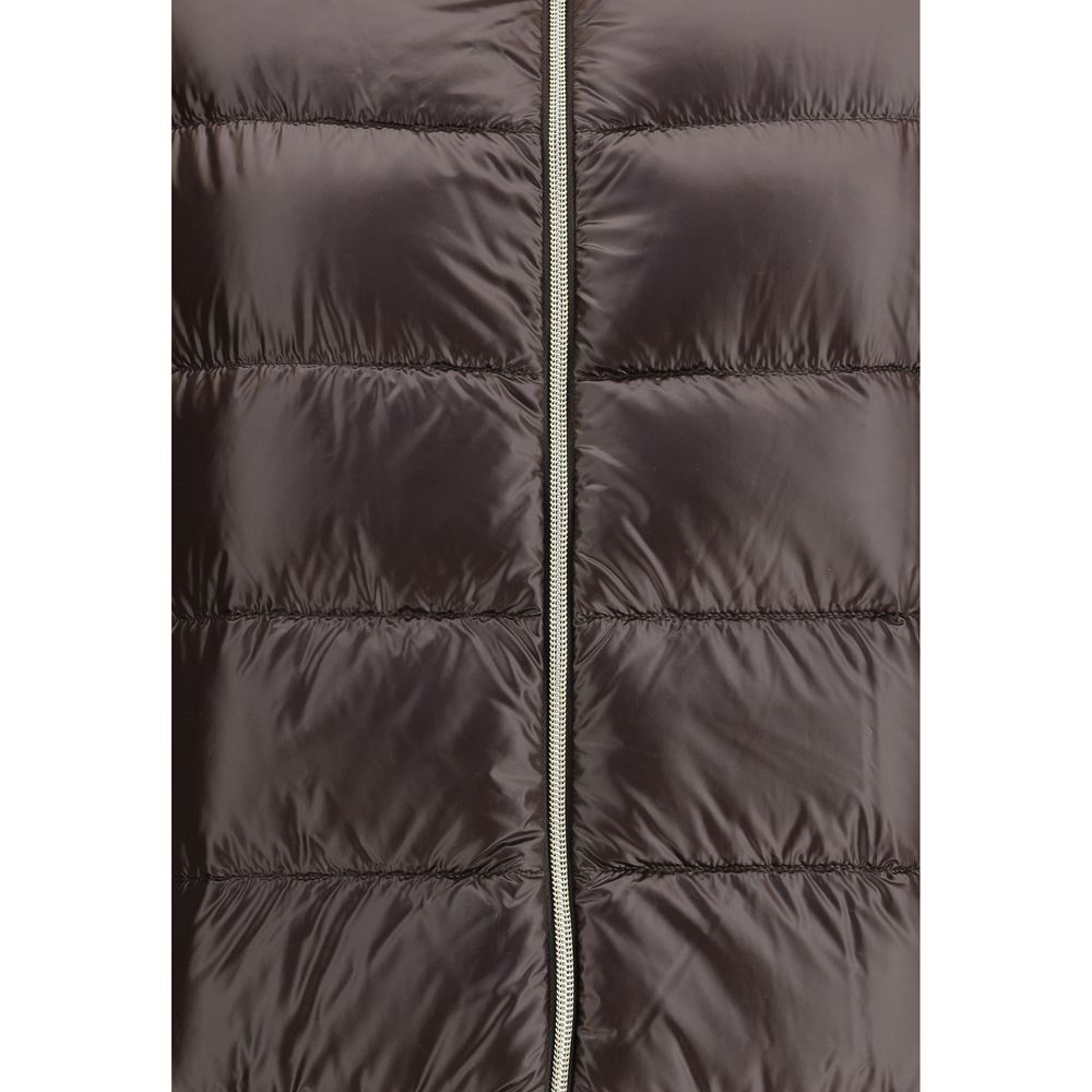 Herno Brown Polyester Full-Length Jacket - immagine 3