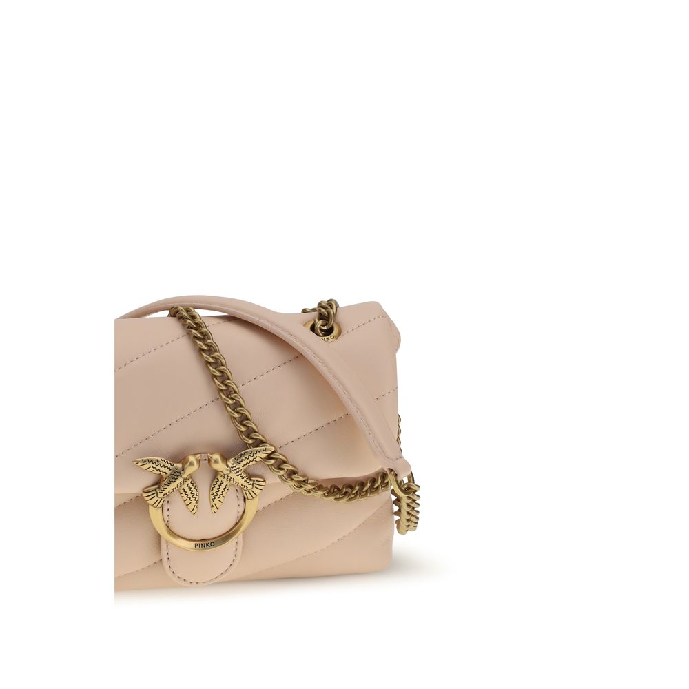 PINKO Multicolor Calf Leather Bos Taurus Shoulder Bag - immagine 4