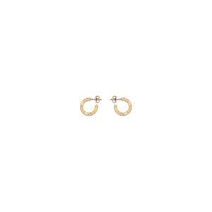 Versace Gold Brass Earrings
