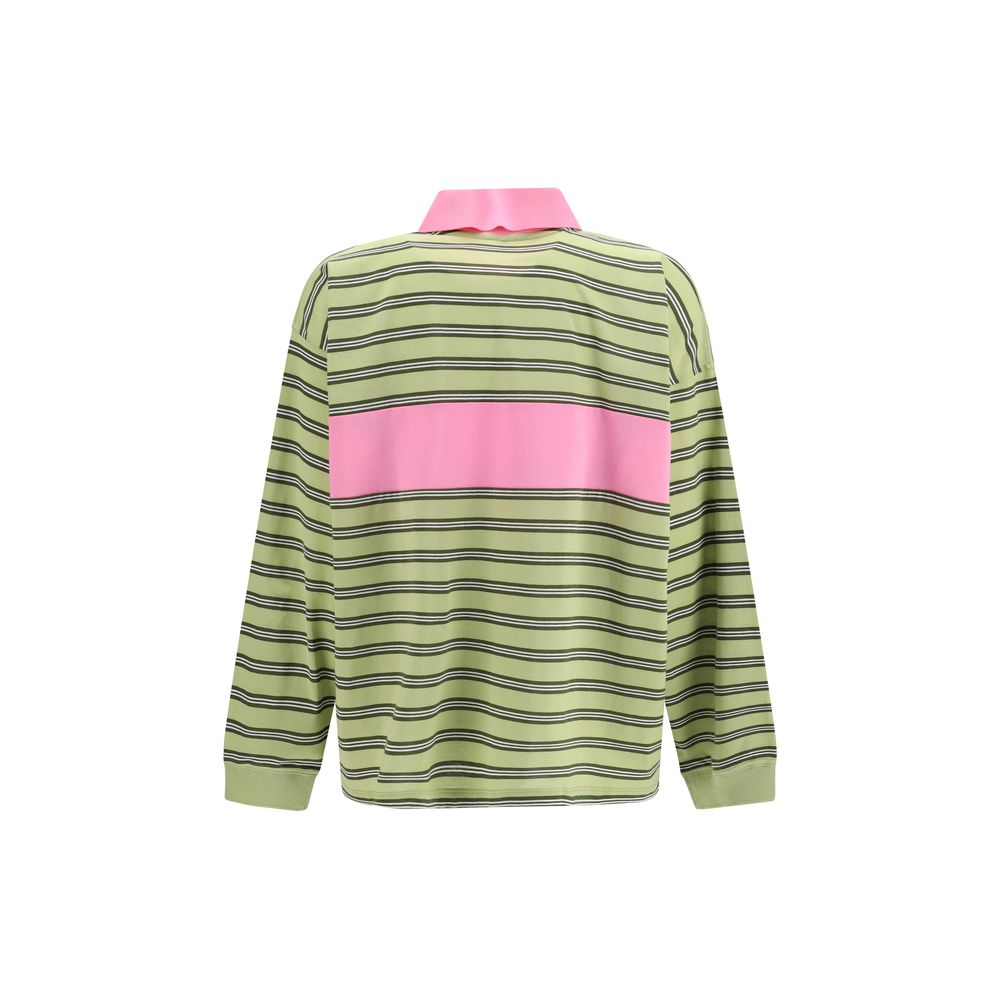 Versace Multicolor Cotton Polo Shirt - immagine 2