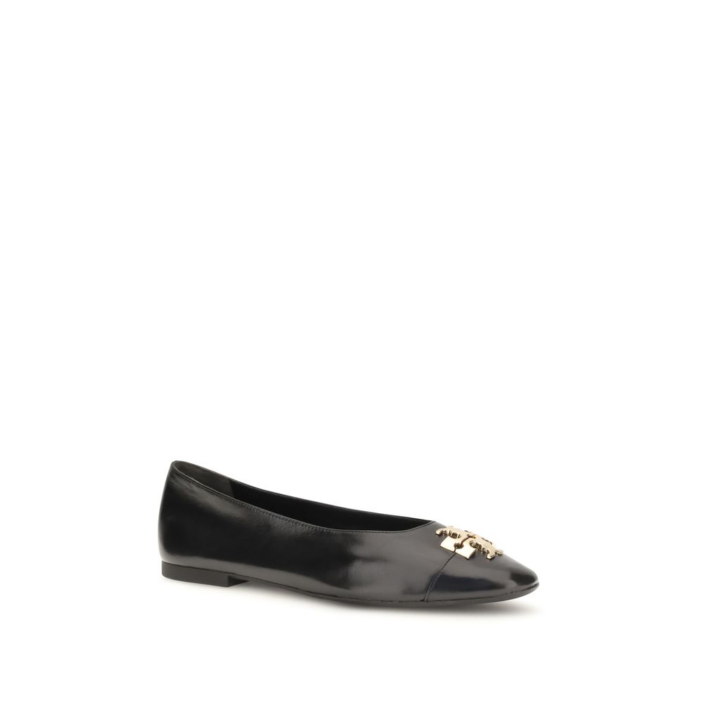 Tory Burch Black Goatskin Ballet Flats - immagine 2