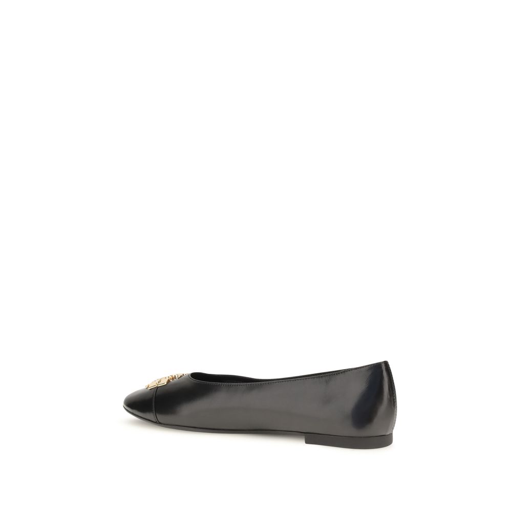 Tory Burch Black Goatskin Ballet Flats - immagine 3