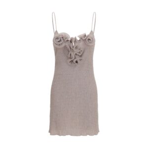 Magda Butrym Beige Lyocell Casual Dress