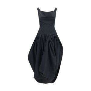 Magda Butrym Black Polyester Casual Dress