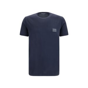 Dolce & Gabbana Black Cotton T-Shirt