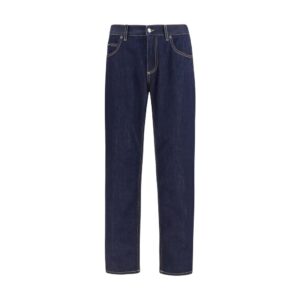 Dolce & Gabbana Blue Cotton Jeans Denim