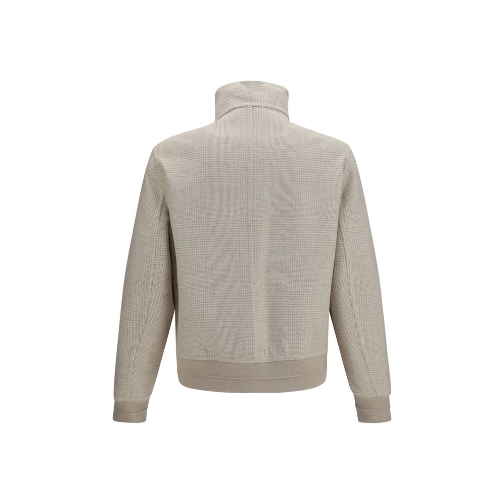 Brunello Cucinelli Beige Cashmere Full-Length Jacket - immagine 3