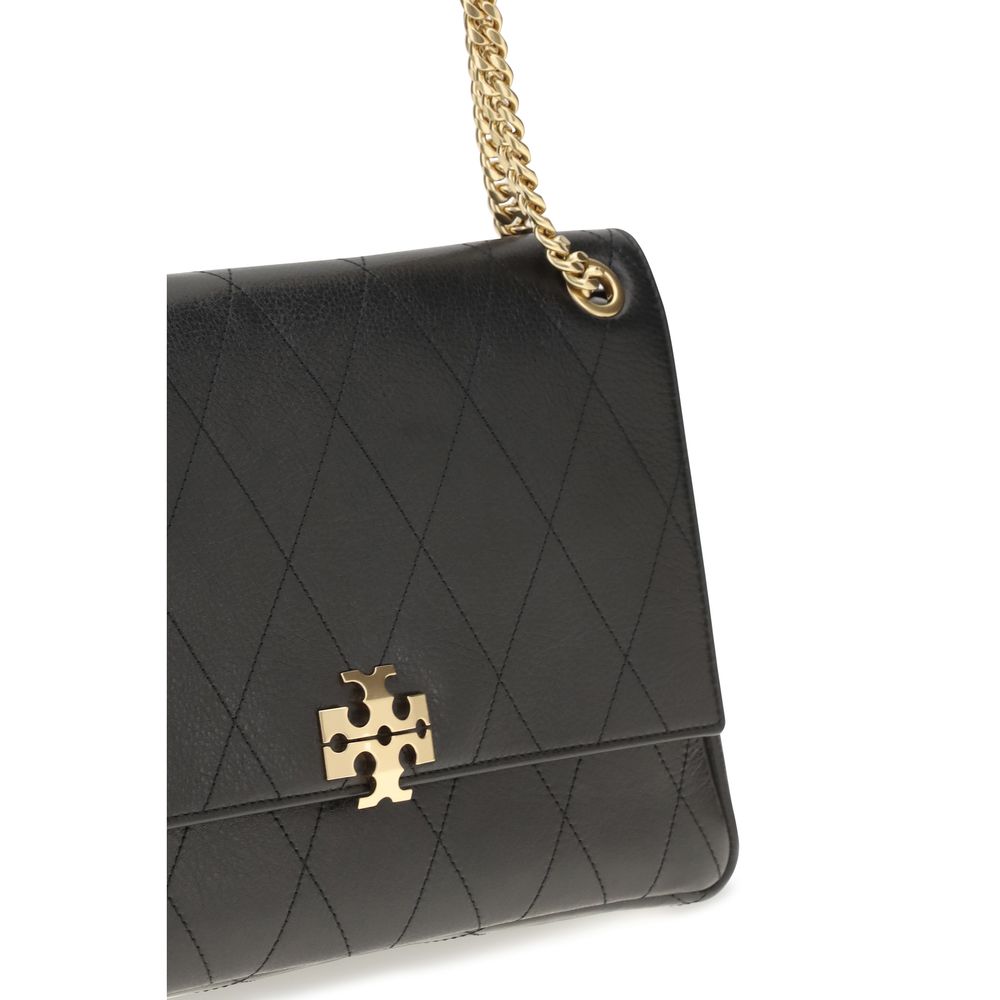 Tory Burch Black Calf Leather Bos Taurus Shoulder Bag - immagine 4