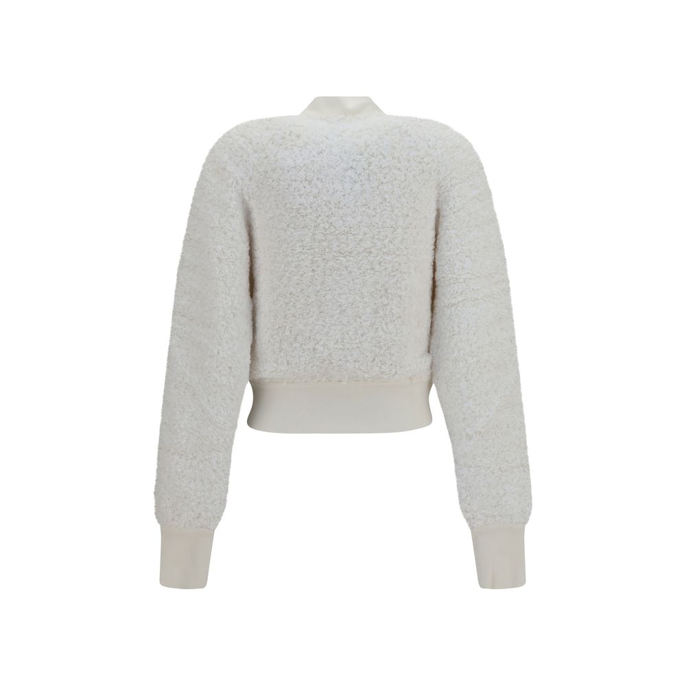 Balmain White Viscose Bomber - immagine 2