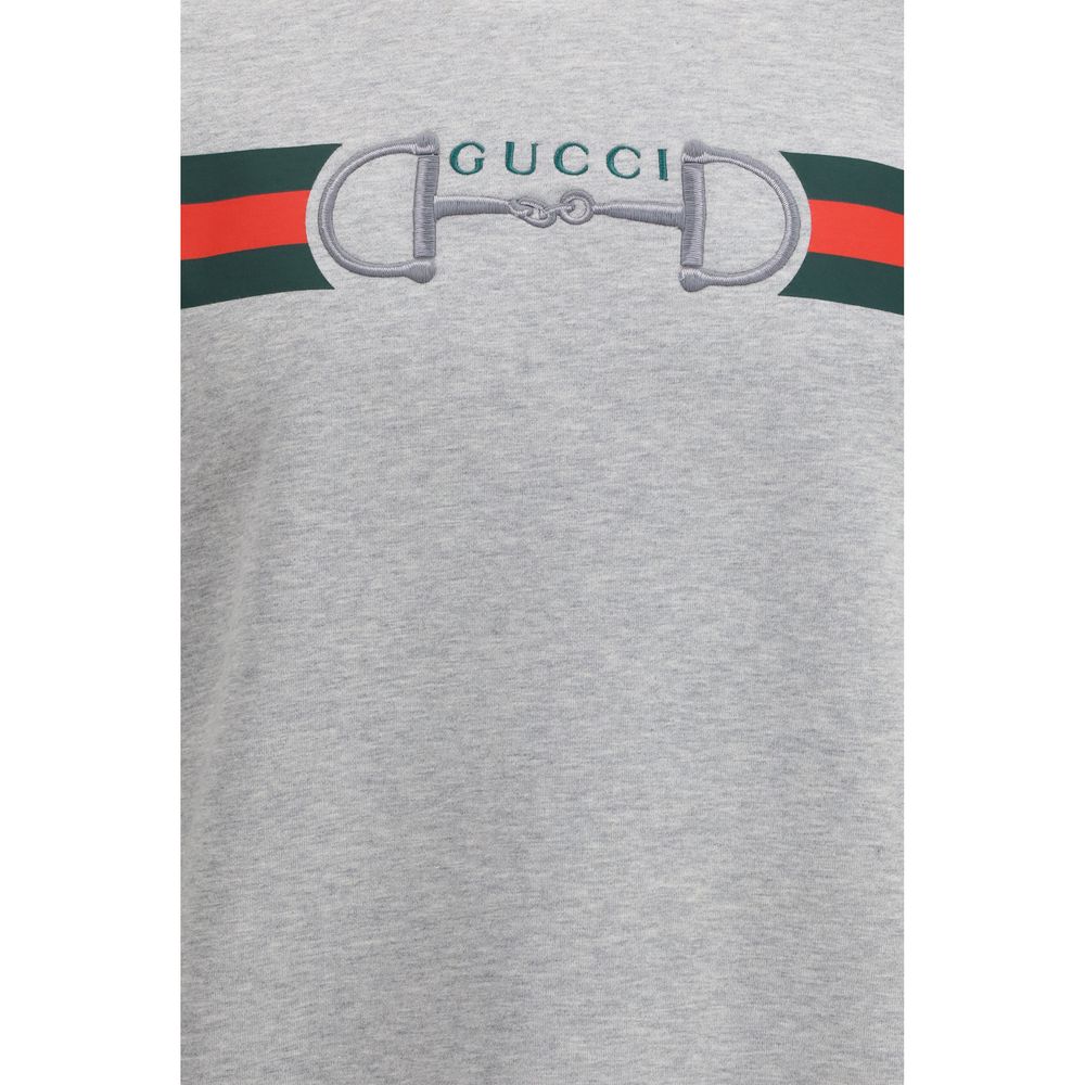 Gucci Gray Cotton Sweatshirt - immagine 3
