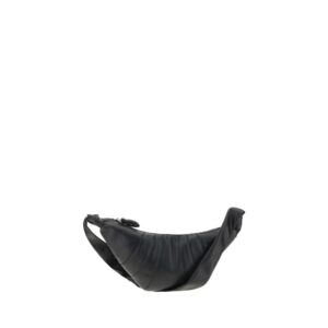 Lemaire Black Calf Leather Bos Taurus Shoulder Bag