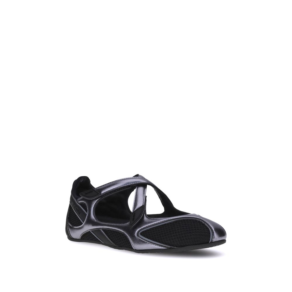 The Attico Black Polyethylene Ballet Flats - immagine 2