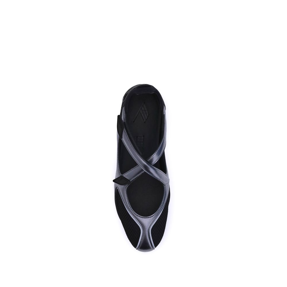 The Attico Black Polyethylene Ballet Flats - immagine 4